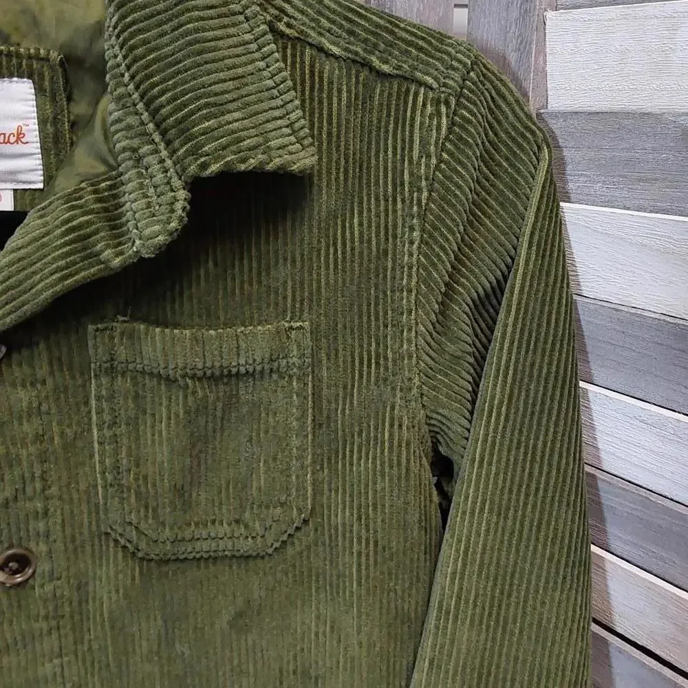 Olive Green Corduroy Shirt Jacket | Cat & Jack | L (10/12)